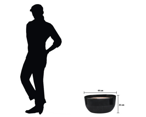 Bol rotund pentru plante cu specificații de dimensiune