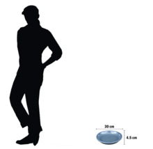 Farfurie de servire cu diametrul de 30 cm și înălțimea de 4,5 cm