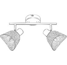 Lumină de plafon cu două reflectoare