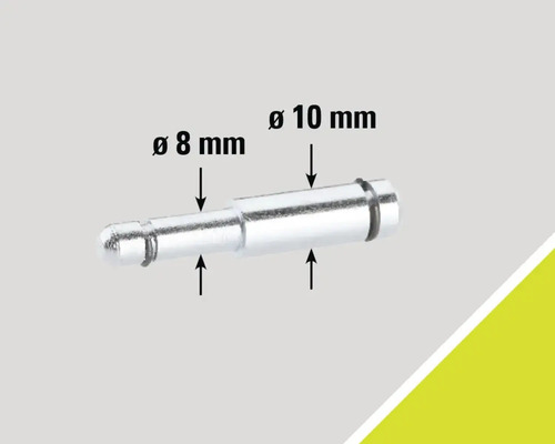 Știft cu diametrul de 8 mm și 10 mm