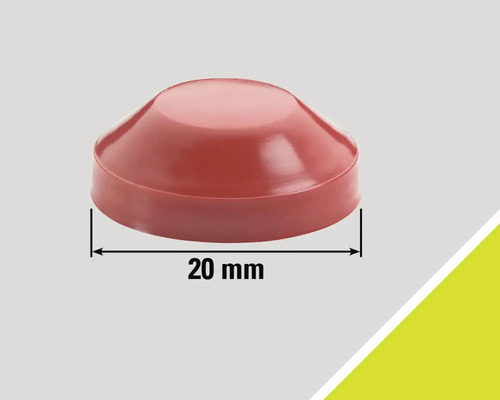 Capac de protecție din plastic, diametru de 20 milimetri