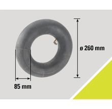 Camera de aer cu diametrul de 260 mm și lățimea de 85 mm