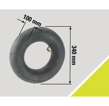 Camera de aer cu dimensiunile de 340 mm pe 100 mm