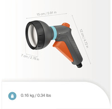 Pulverizator de curățare Gardena cu dimensiuni