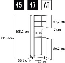Dimensiunile dulapului de bucătărie