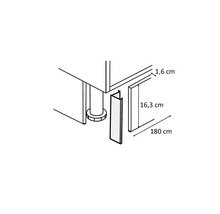 Schema unei plinte cu dimensiuni