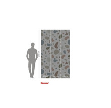 Tapet foto Komar cu model de piatră și indicații de dimensiuni