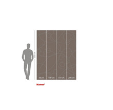 Tapet foto Komar cu model abstract, 250 cm înălțime și 200 cm lățime