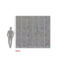 Tapet foto Komar cu model floral, 280 cm înălțime și lățimi de la 50 cm la 300 cm