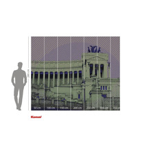 Tapet fotomural cu o clădire și dimensiuni