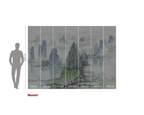 Fototapet cu motiv peisagistic și stânci