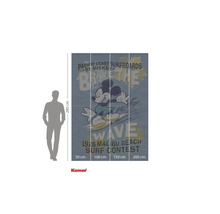 Fototapet cu motiv surf Mickey Mouse, dimensiuni 200 x 280 cm