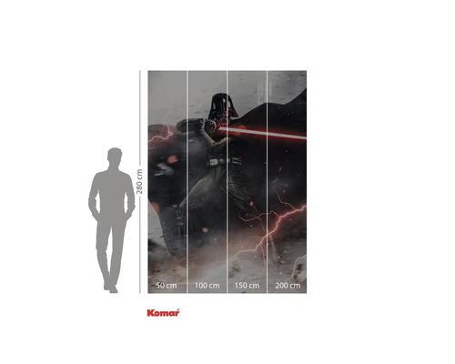 Fototapet Komar Star Wars Darth Vader, 280 x 200 cm