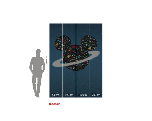 Fototapet cu motiv Mickey Mouse, 280 x 200 cm