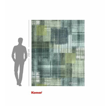 Tapet foto Komar cu model abstract în carouri și detalii despre dimensiuni