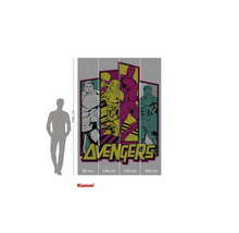 Tapet foto Komar Avengers cu supereroii Hulk, Thor, Iron Man și Captain America