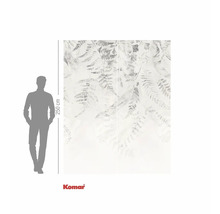 Fototapet cu motiv floral, 250 cm înălțime