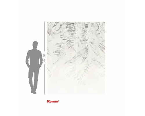 Fototapet cu motiv floral, 250 cm înălțime