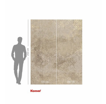 Tapet foto Komar cu model geometric și indicații de dimensiuni