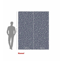 Fototapet Komar cu model punctat și dimensiuni 250 x 300 cm