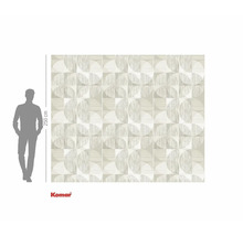 Fototapet cu model geometric și o înălțime de 250 cm.