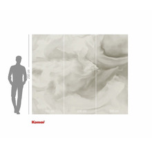 Tapet foto Komar cu model de nori, 300 cm lățime și 250 cm înălțime