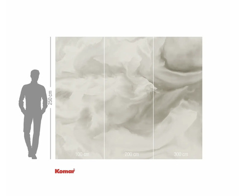 Tapet foto Komar cu model de nori, 300 cm lățime și 250 cm înălțime