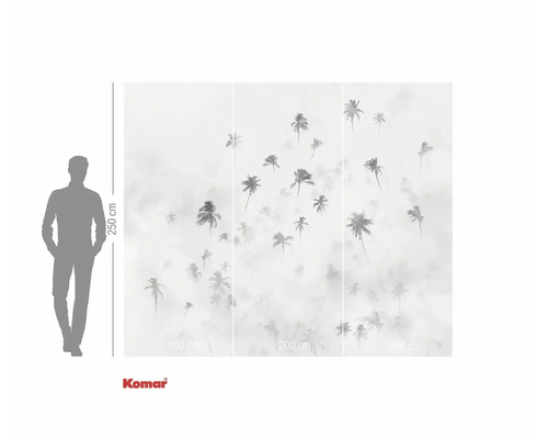 Fototapet cu motiv cu palmieri, dimensiuni 250 x 300 cm