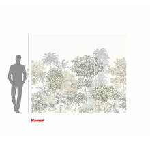 Fototapet Komar cu motiv de copac din junglă și o înălțime de 250 cm