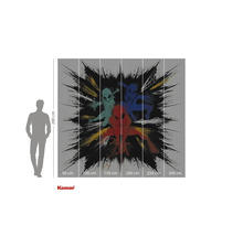 Fototapet cu motiv Spider-Man și indicații de dimensiune