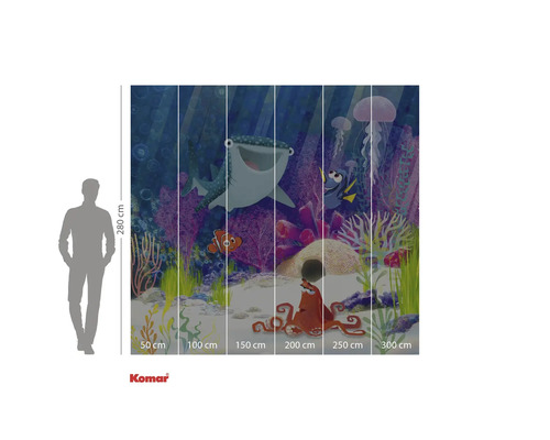 Fototapet cu motiv subacvatic, 280 x 300 centimetri