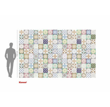 Fototapet cu model de faianță și înălțimea de 250 cm