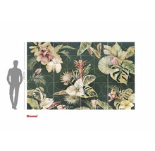 Tapetă foto Komar cu motive vegetale și detalii despre dimensiuni