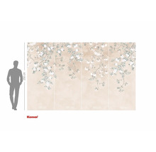 Fototapet cu motiv floral pentru decorarea pereților