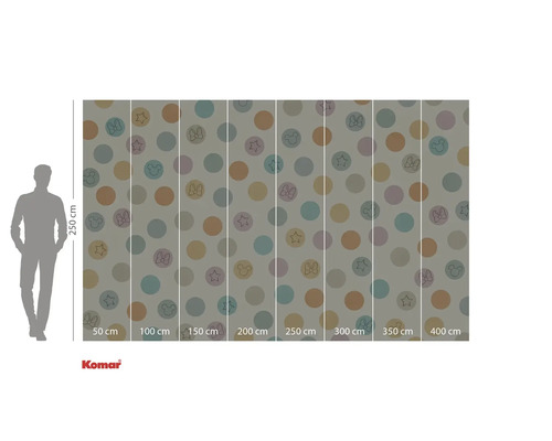 Tapet fotogravimetric cu puncte și motive Disney pentru decorarea pereților