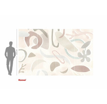 Fototapet cu forme abstracte și logo-ul Komar