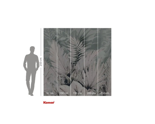 Fototapet Komar cu motiv vegetal, 250x250 cm