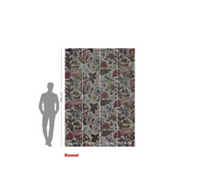 Tapet foto Komar cu model floral, 280 cm înălțime și 200 cm lățime