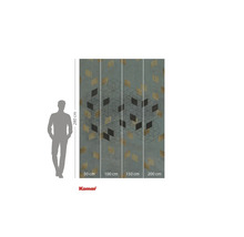 Fototapet Komar cu model grafic și specificații de dimensiuni