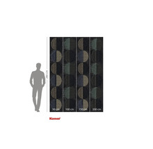 Fototapet Komar cu model semicerc și indicații de măsurare