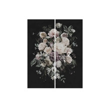 Tapetă foto cu flori, din două părți