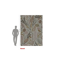 Fototapet cu model floral și indicații de dimensiuni