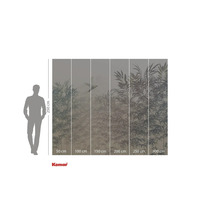 Fototapet Komar cu pădure de bambus și pasăre, dimensiuni 250 x 300 cm