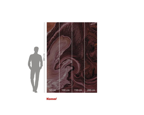 Fototapet Komar cu dimensiuni și persoană pentru referință de mărime