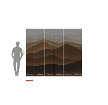 Tapet fotomural cu motiv de munte și indicații de dimensiune