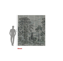 Fototapet cu peisaj forestier și indicații de dimensiuni