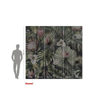 Fototapet Komar cu plante tropicale și dimensiuni