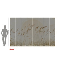 Tapet foto Komar cu motiv de stuf și indicații de dimensiune