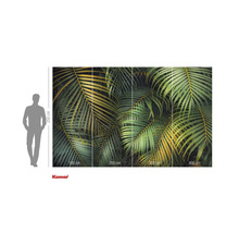 Fototapet cu un motiv de frunze de palmier