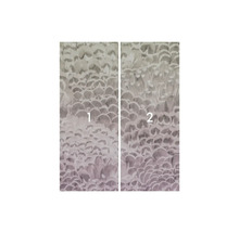 Model de tapet cu design de pene, două fâșii una lângă alta